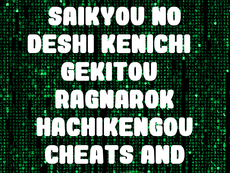 Shijou Saikyou No Deshi Kenichi: Gekitou! Ragnarok Hachikengou