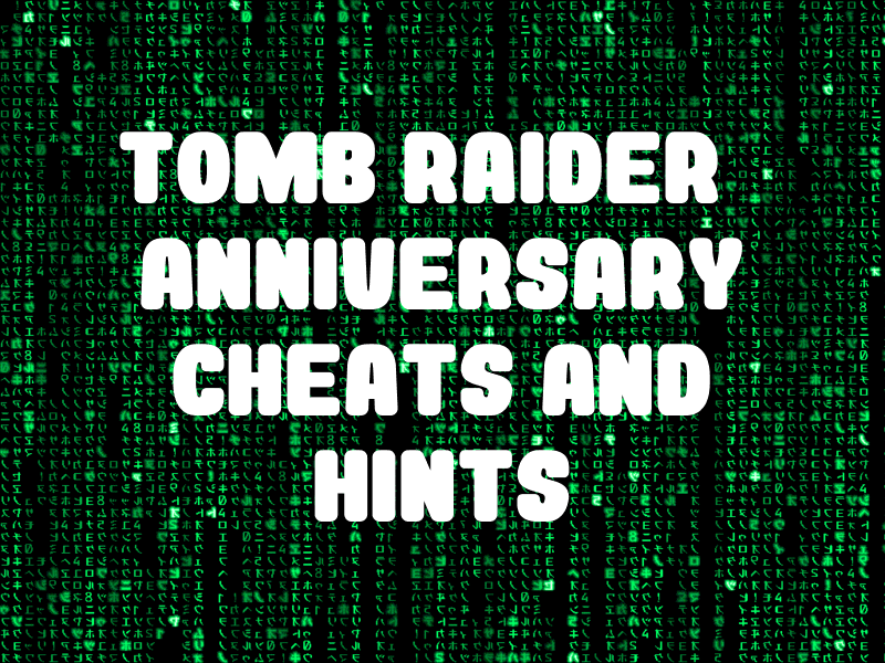 Tomb Raider Anniversary Cheats Wii